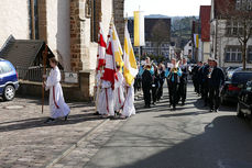 Feier der 1. Heiligen Kommunion in Sankt Crescentius (Foto: Karl-Franz Thiede)